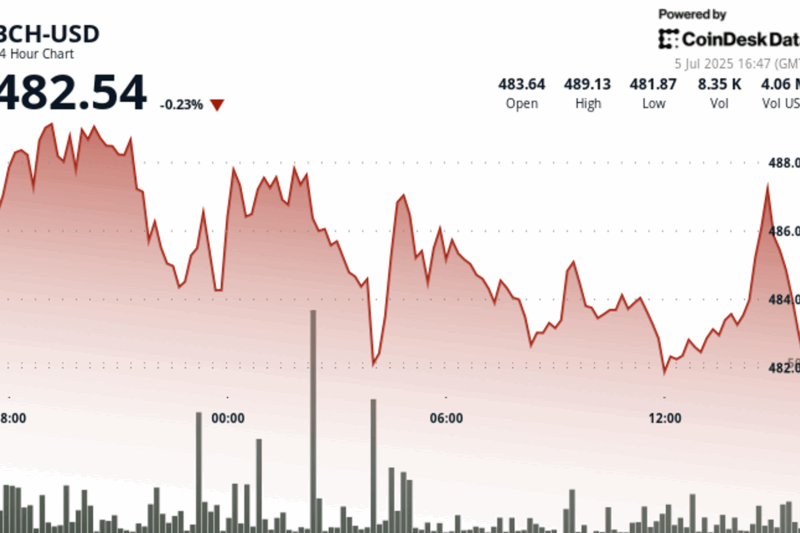 Bitcoin Cash Rally Accelerates on Whale Activity and Bullish Technical Signals