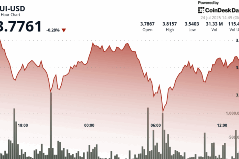 SUI Rebounds After Overnight Sell-Off Amid ETF Momentum