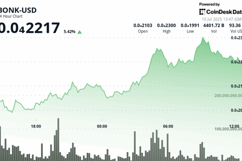BONK Advances 5% in V-Shaped Recovery as Bulls Eye Breakout