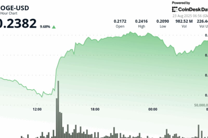 Dogecoin Bullish Structure Forms After High-Volume Breakout Sees 11% DOGE Surge