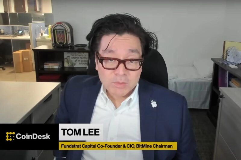 Tom Lee’s BitMine Immersion Aims to Raise as Much as $20B for More ETH Buys