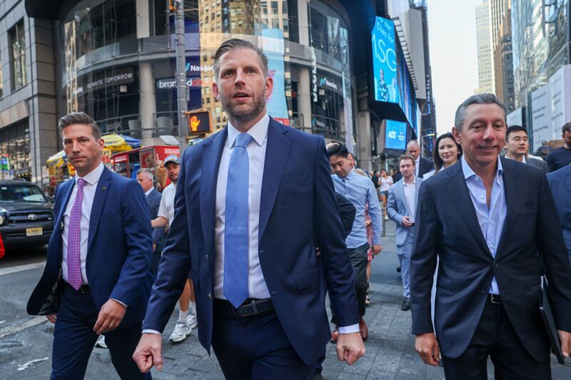 Eric Trump Makes Bitcoin Price Predictions as He Reportedly Gets Ready to Visit Metaplanet