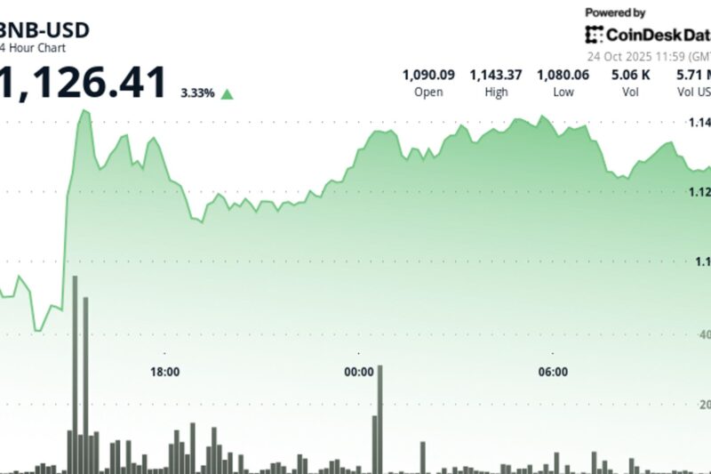 BNB Jumps, Sees 35% Volume Spike After Trump Pardons Binance Founder CZ