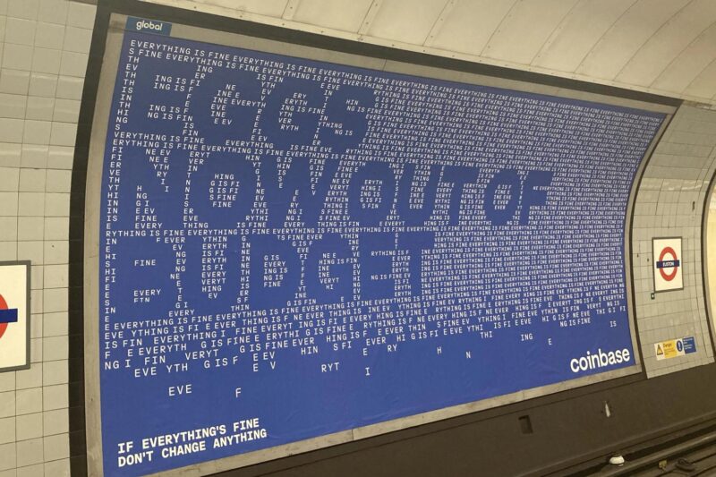 UK advertising watchdog bans Coinbase ads as ‘irresponsible’