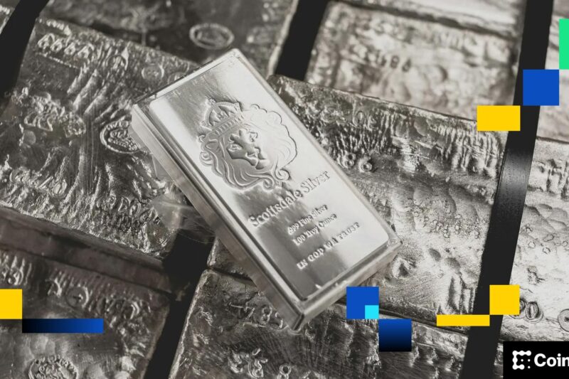 Silver’s 35% plunge ends up beating bitcoin in a rare crypto liquidation shock