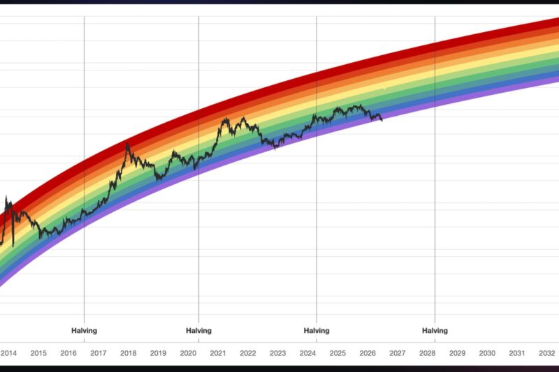 Bitcoin just broke below the floor of its famous Rainbow Chart into the ‘BTC is dead’ zone
