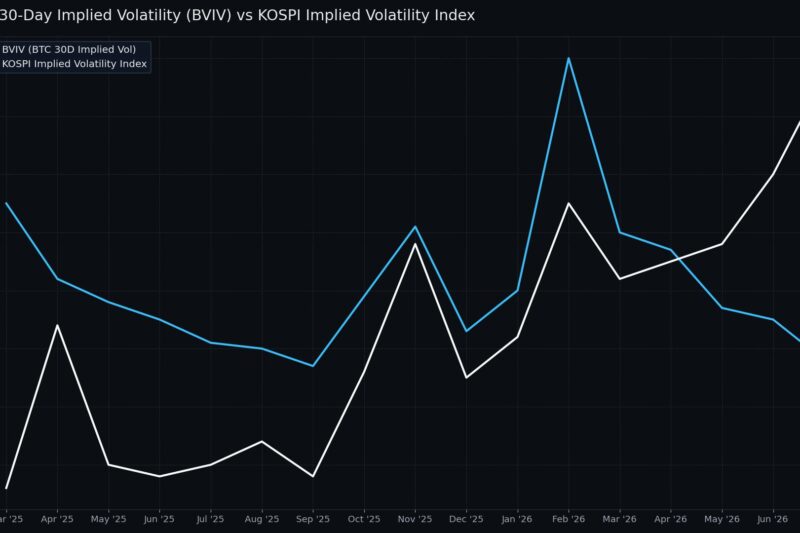 AI frenzy losing steam leaves bitcoin less volatile than South Korean stocks